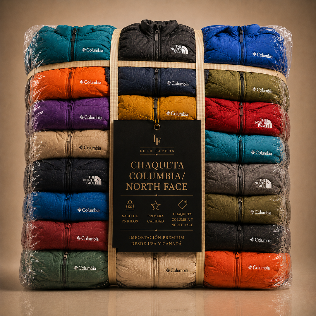 Saco Chaquetas Columbia y The North Face (25 Kilos) - Primera Calidad