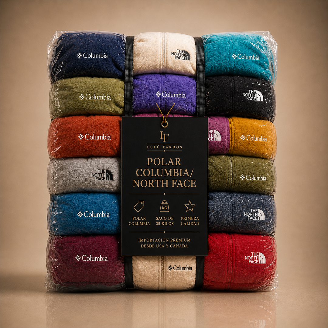 Saco Polar Columbia y The North Face (25 Kilos) - Primera Calidad