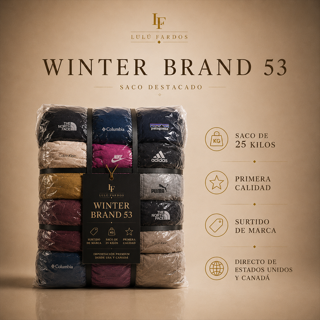 Saco Winter Brand 53 (25 Kilos) - Primera Calidad